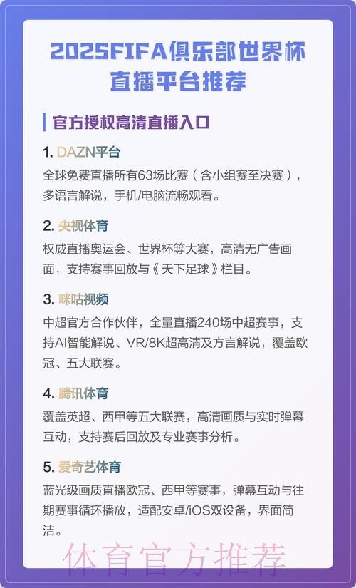 最新版世界杯直播平台入口地址全面解读 最新版世界杯直播平台入口地址全面解读